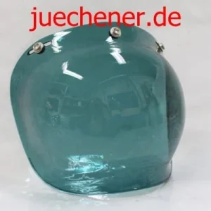 bubble_visier_blau_001.jpg Bubble Visier Bubblevisor blau getönt für Jethelm Vintage Oldschool