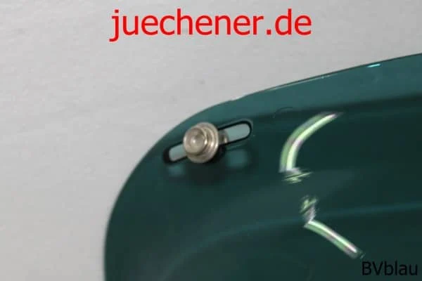 Bubble Visier Bubblevisor blau getönt für Jethelm Vintage Oldschool