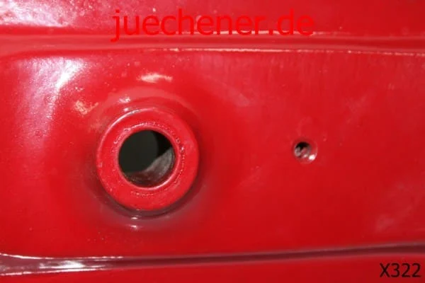 Piaggio Hexagon 125 EXS 150 EXV Variodeckel rot Pulverbeschichtet