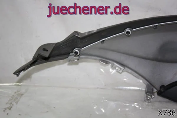 Piaggio Beverly 350 Seitenteil Rechts silber matt rechte Seitenverkleidung Heckverkleidung