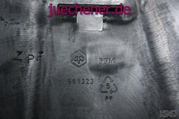 Piaggio ZIP II C25 Lenkerdeckel hinten Lenkerverkleidung incl. Schallter