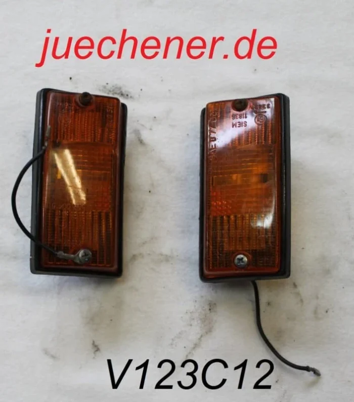 Vespa PX Blinker vorne rechts und links