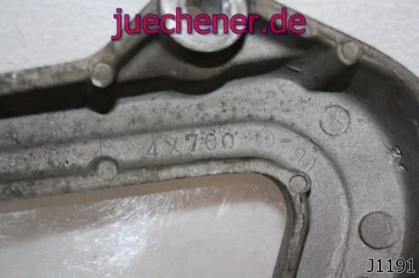 Yamaha XV 750 SE 5G5 Fußrastenhalter links Halter Träger Platte