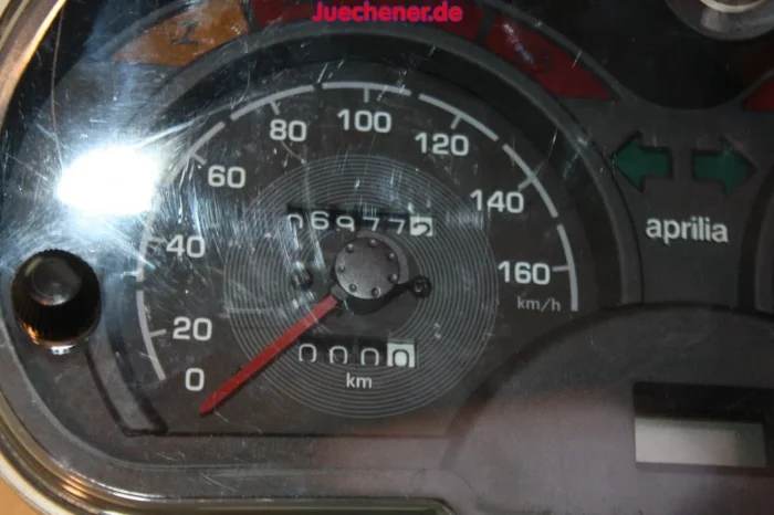 Aprilia Atlantic 125 Tacho Tachometer Cockpit Instrumente 6977km