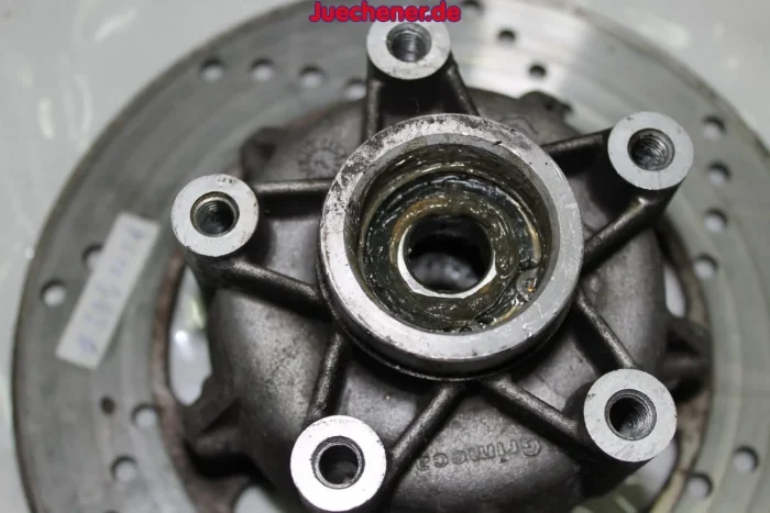 Vespa ET4, Vorderradnabe, Bremsscheibe