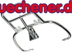 1B000815_0001 (1) Vespa Primavera Sprint Gepäckträger hinten starr, chrom