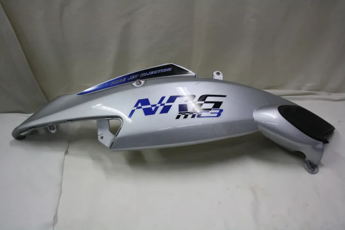 Piaggio NRG Seitenverkleidung Silber