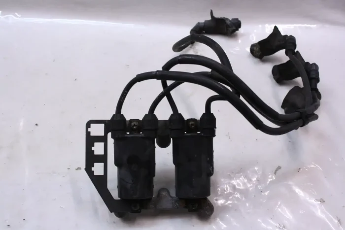 Honda Gold Wing 1200 GL SC14 Zündspulen mit Halter und Zündkabel ignition coils