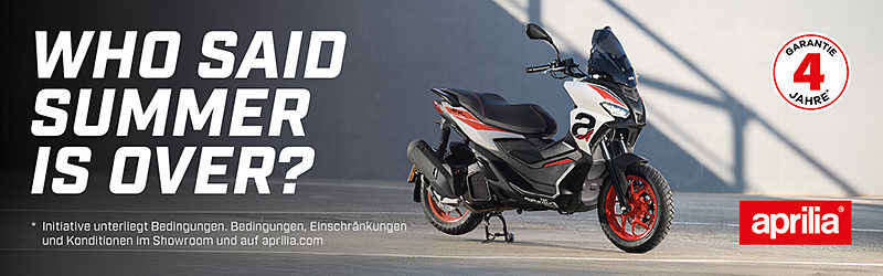 Aprilia Scooter September 2026 – Who Said Summer Is Over?